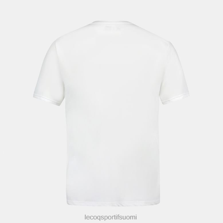 Le Coq Sportif muoti t-paita valkoinen miehet 86V2R148 vaatetus