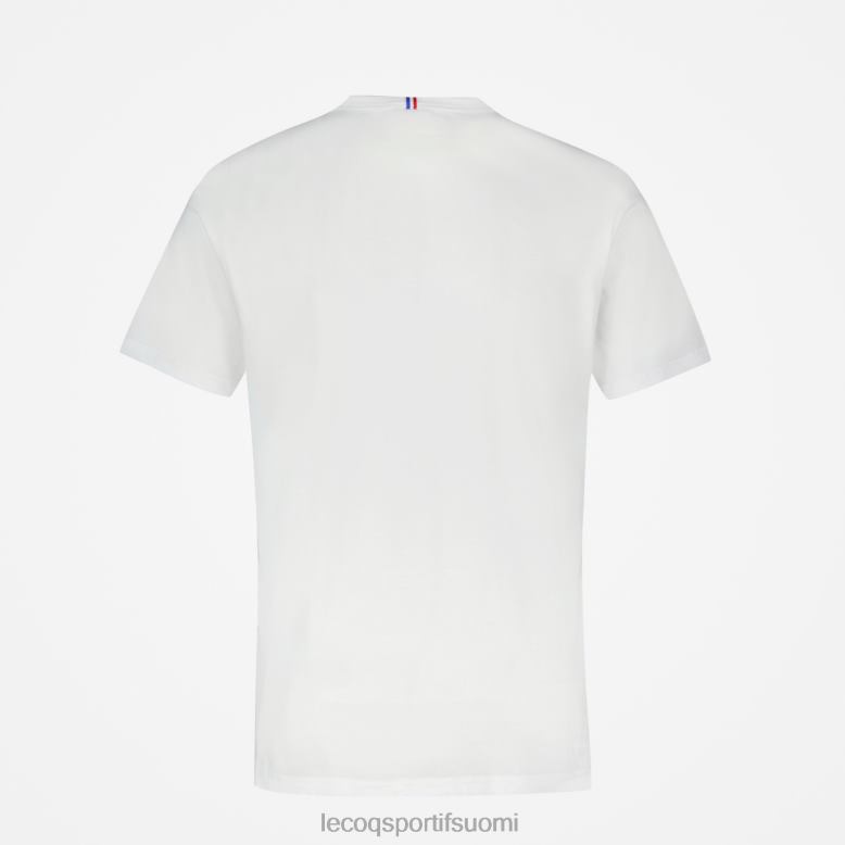 Le Coq Sportif muoti t-paita valkoinen miehet 86V2R162 vaatetus