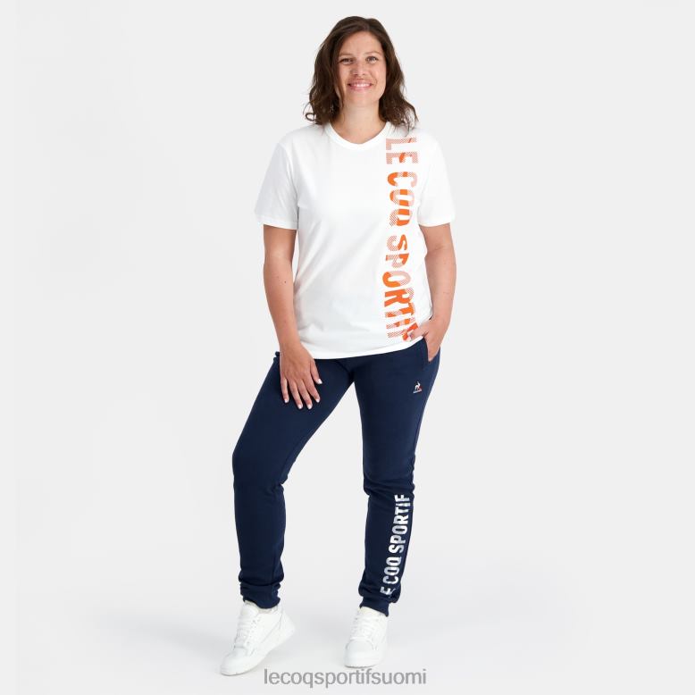 Le Coq Sportif muoti t-paita valkoinen miehet 86V2R162 vaatetus