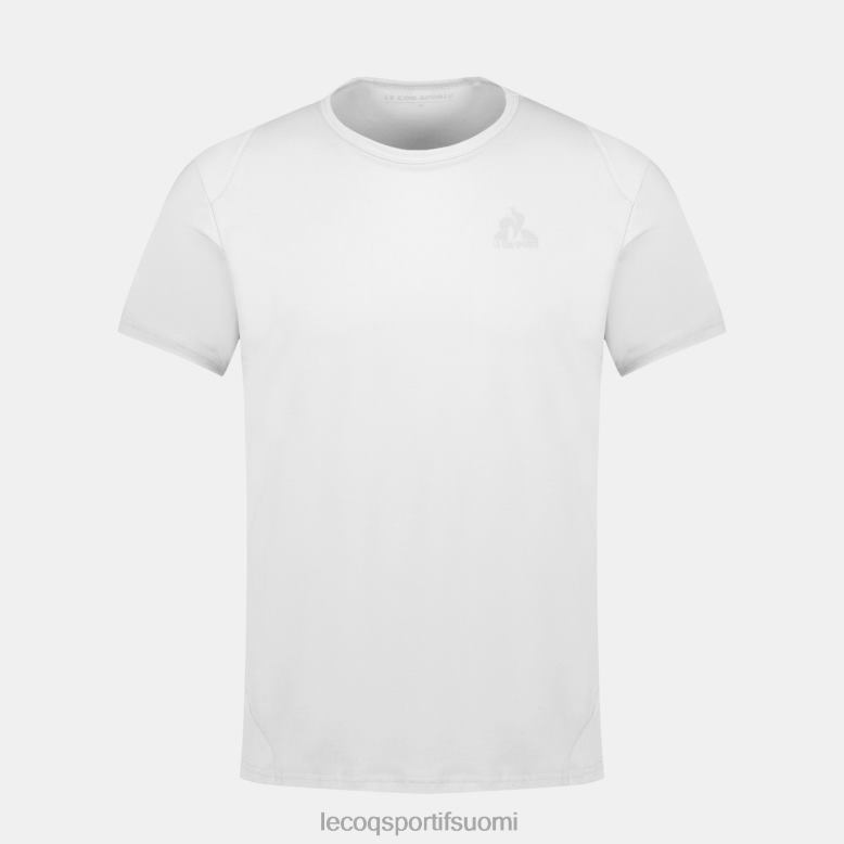Le Coq Sportif muoti t-paita valkoinen miehet 86V2R176 vaatetus