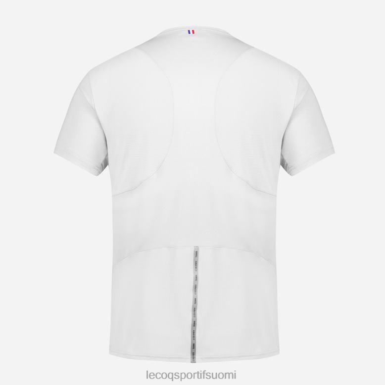 Le Coq Sportif muoti t-paita valkoinen miehet 86V2R176 vaatetus