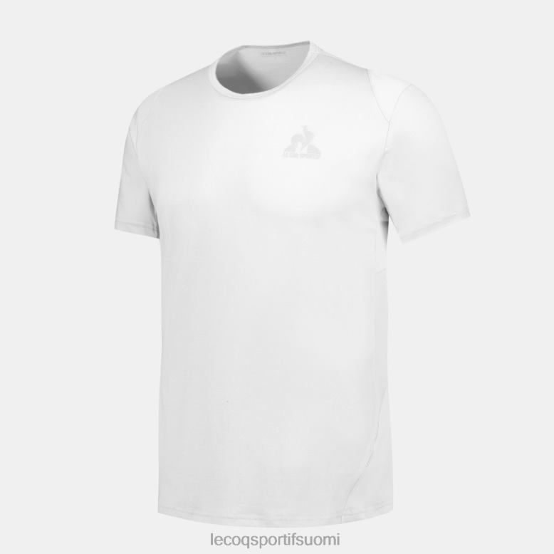 Le Coq Sportif muoti t-paita valkoinen miehet 86V2R176 vaatetus