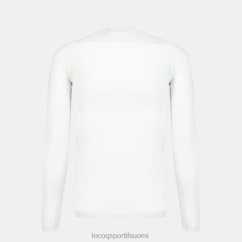 Le Coq Sportif pitkähihainen t-paita valkoinen miehet 86V2R200 vaatetus
