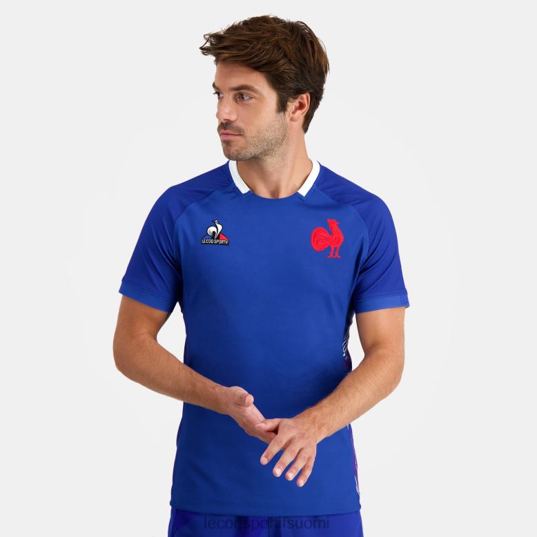 Le Coq Sportif replica jersey rugby 7 - equipe de france sininen miehet 86V2R475 vaatetus