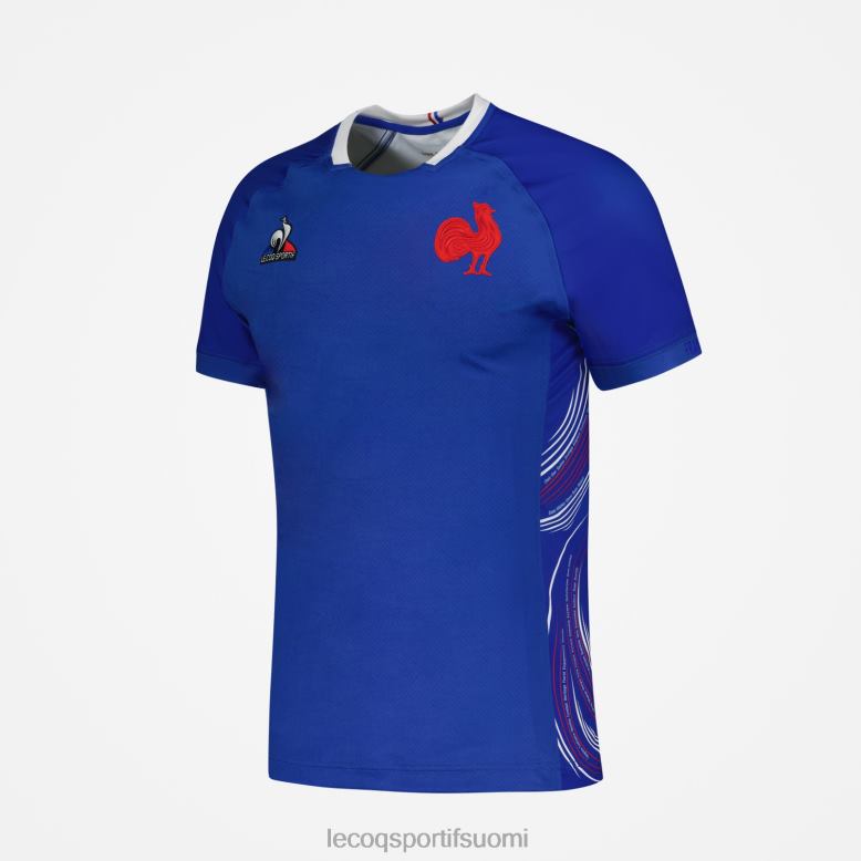 Le Coq Sportif replica jersey rugby 7 - equipe de france sininen miehet 86V2R475 vaatetus
