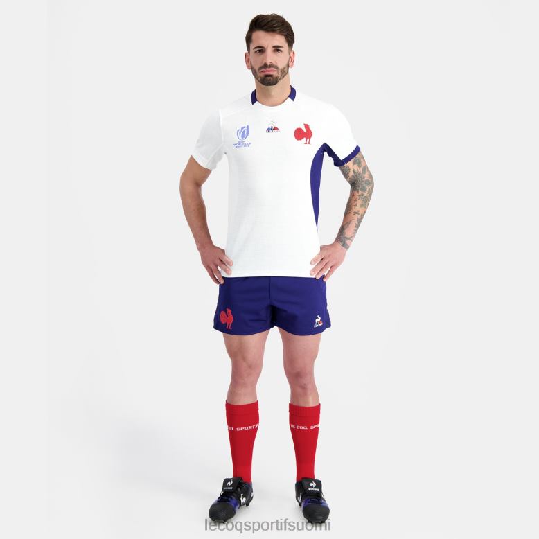 Le Coq Sportif replica jersey xv de france - rugby World Cup 2023 valkoinen miehet 86V2R693 vaatetus