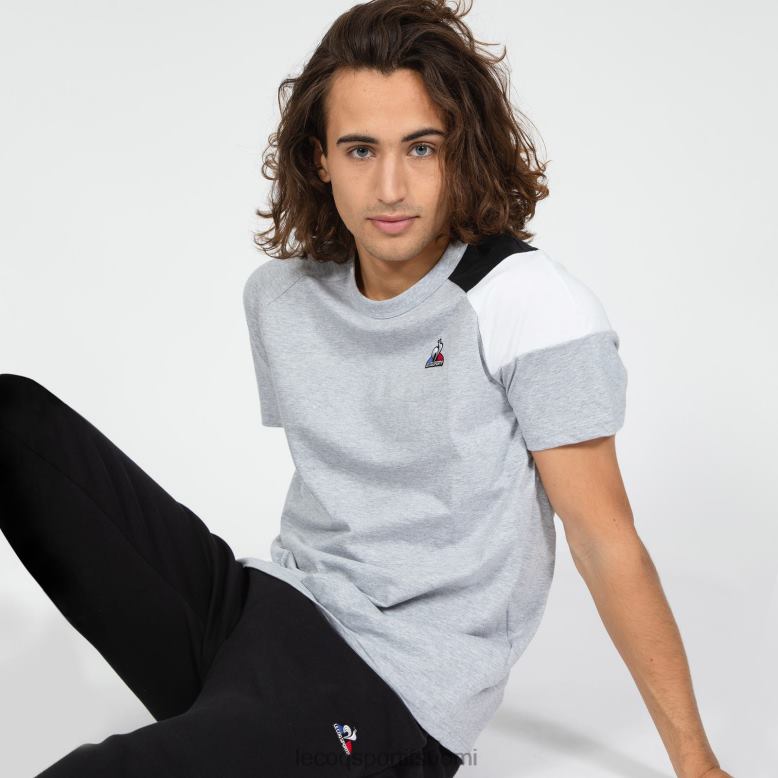 Le Coq Sportif t-paita harmaa miehet 86V2R190 vaatetus
