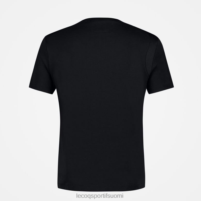 Le Coq Sportif t-paita musta miehet 86V2R185 vaatetus