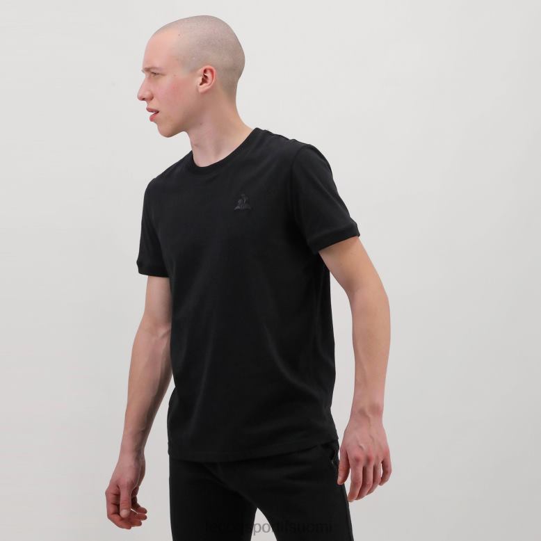 Le Coq Sportif t-paita musta miehet 86V2R195 vaatetus