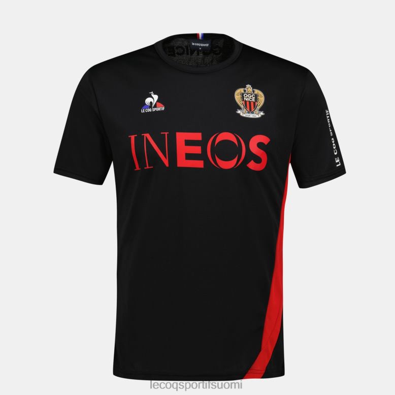 Le Coq Sportif t-paita musta miehet 86V2R208 vaatetus