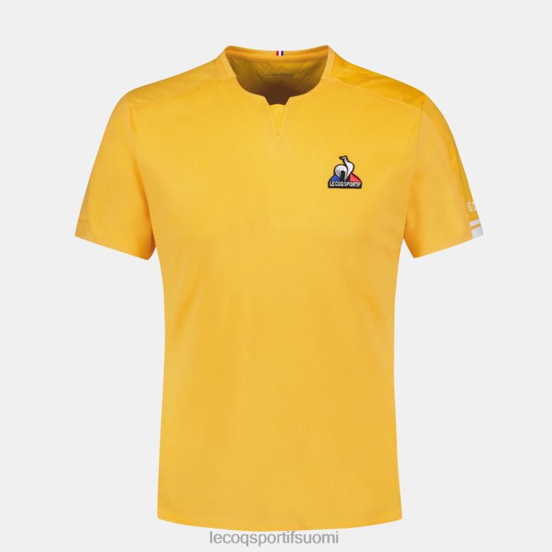 Le Coq Sportif t-paita oranssi miehet 86V2R483 vaatetus