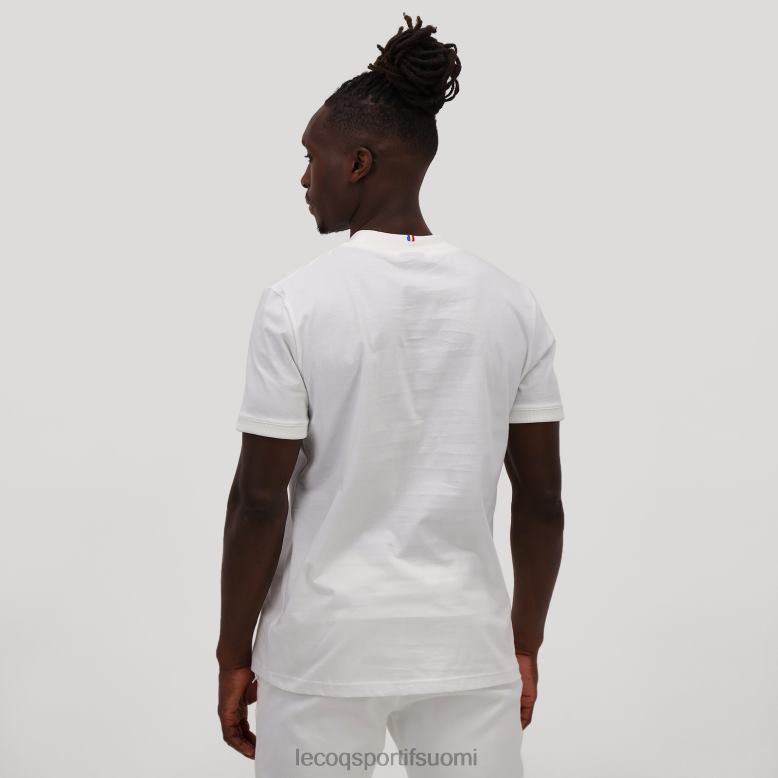 Le Coq Sportif t-paita valkoinen miehet 86V2R194 vaatetus