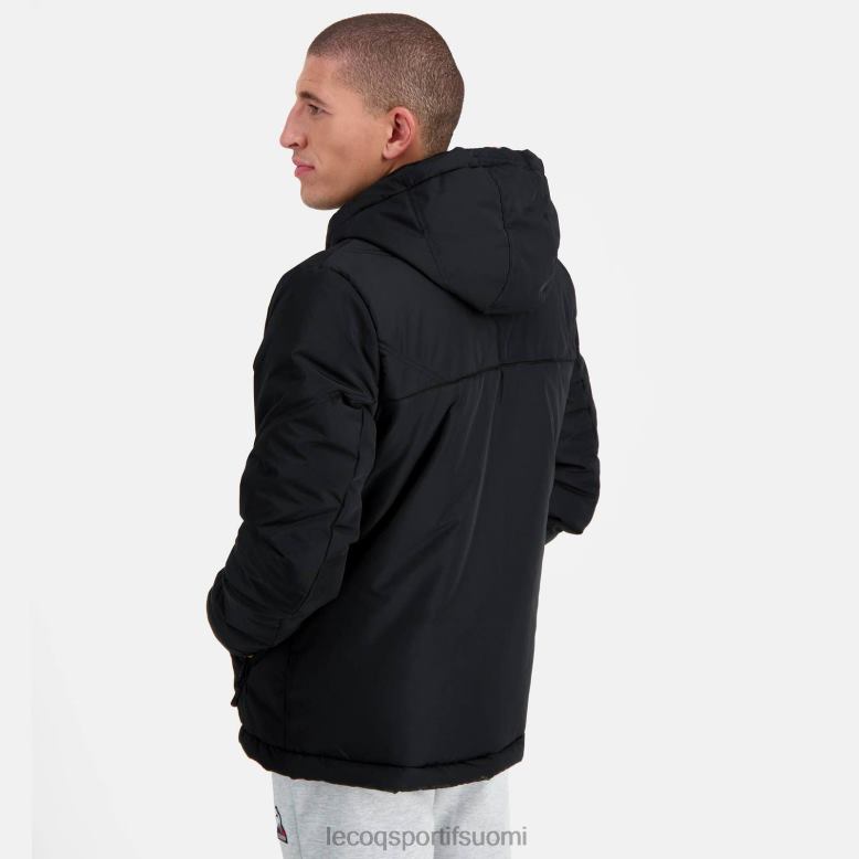 Le Coq Sportif takki musta miehet 86V2R480 vaatetus