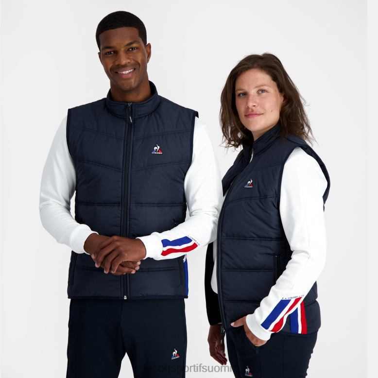 Le Coq Sportif unisex hihaton takki sininen miehet 86V2R118 vaatetus