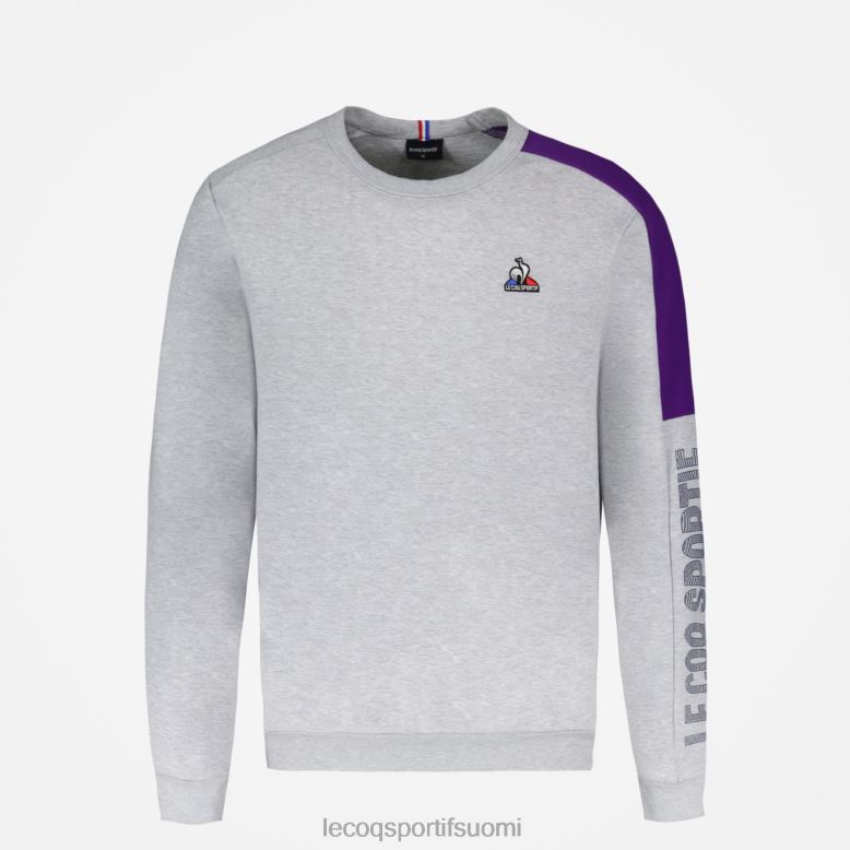 Le Coq Sportif collegepaita harmaa miehet 86V2R443 vaatetus