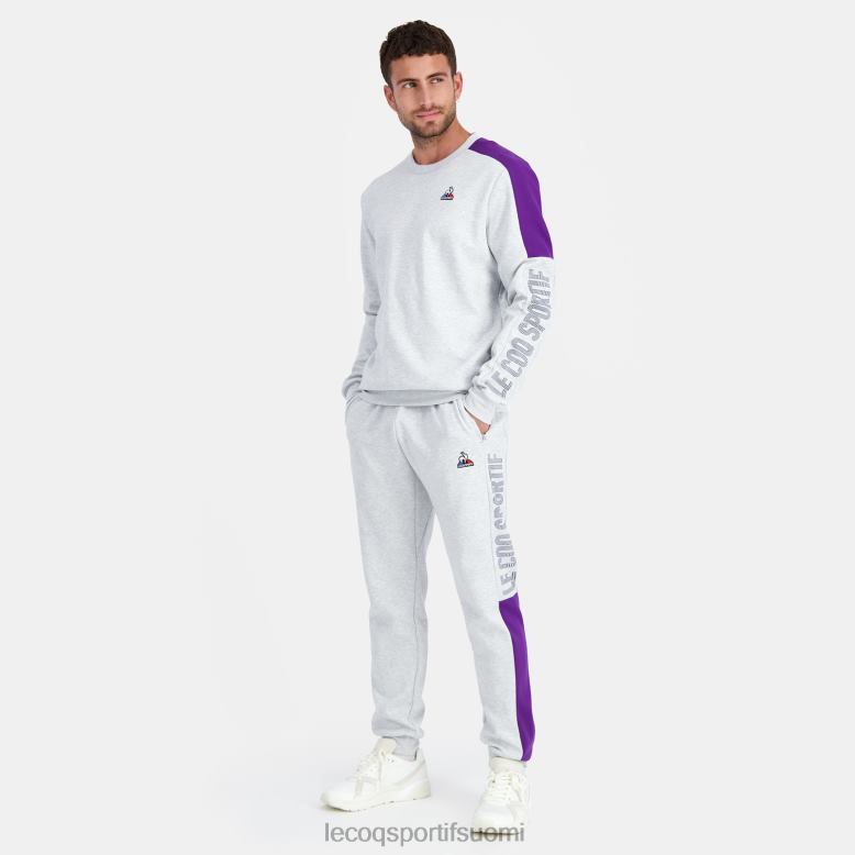 Le Coq Sportif collegepaita harmaa miehet 86V2R443 vaatetus