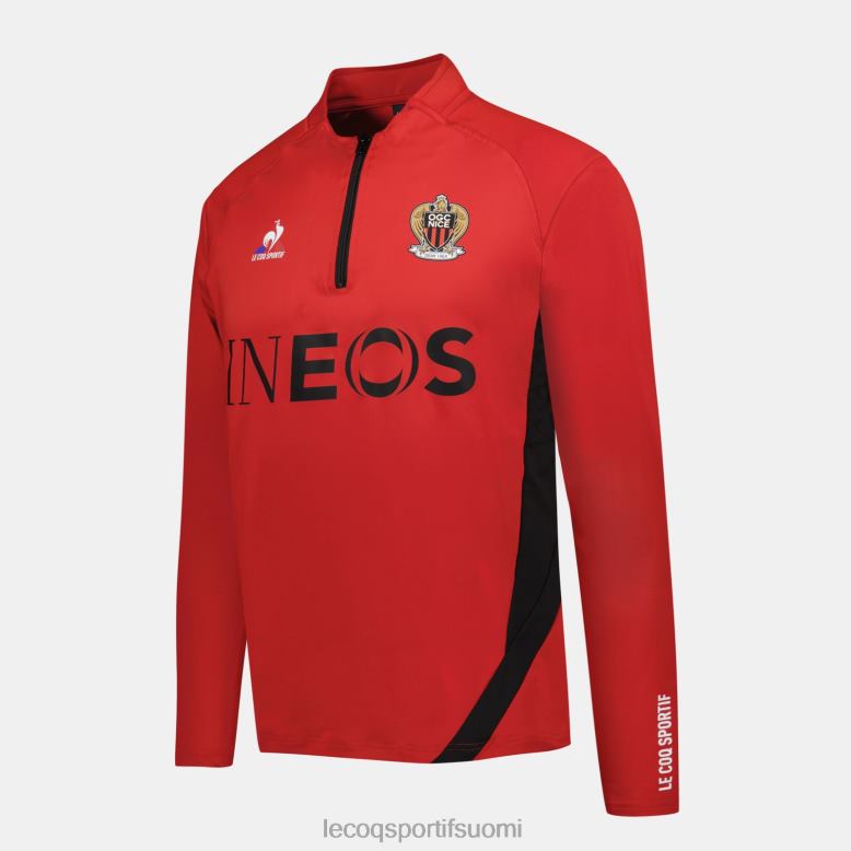 Le Coq Sportif collegepaita punainen miehet 86V2R16 vaatetus