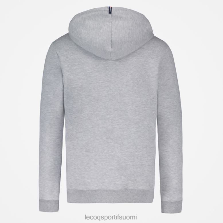 Le Coq Sportif hupullinen collegepaita harmaa miehet 86V2R63 vaatetus
