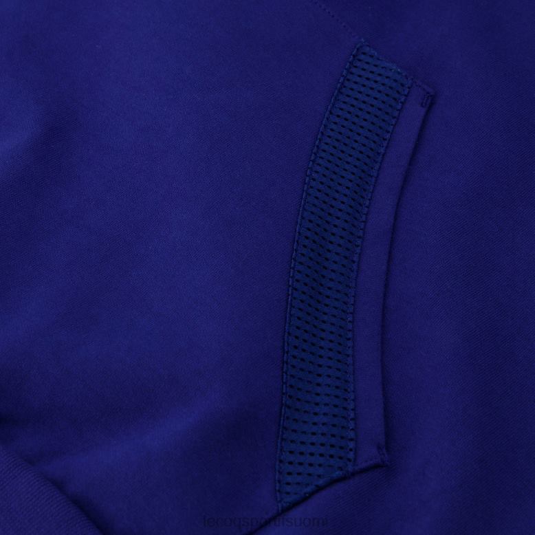 Le Coq Sportif hupullinen collegepaita sininen miehet 86V2R31 vaatetus