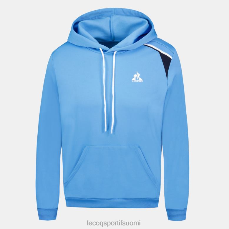 Le Coq Sportif hupullinen collegepaita sininen miehet 86V2R36 vaatetus