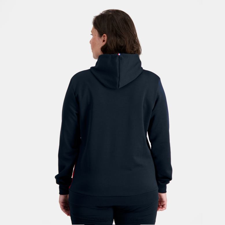 Le Coq Sportif hupullinen collegepaita sininen miehet 86V2R4 vaatetus