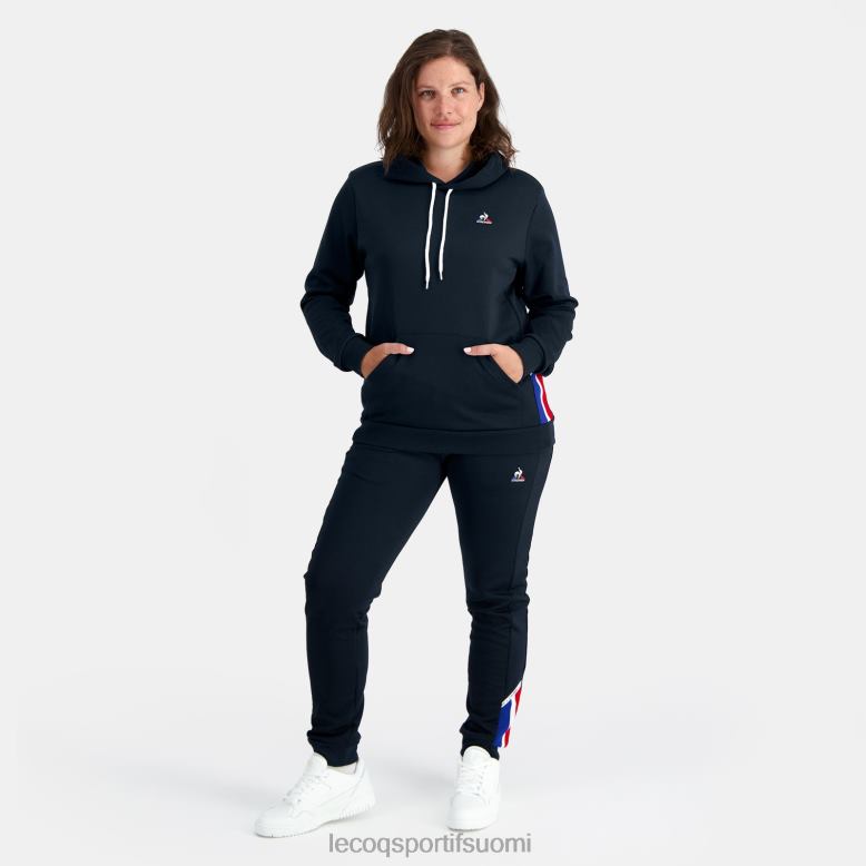 Le Coq Sportif hupullinen collegepaita sininen miehet 86V2R4 vaatetus