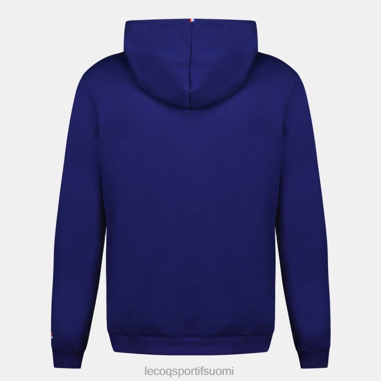 Le Coq Sportif hupullinen collegepaita - xv de france sininen miehet 86V2R25 vaatetus