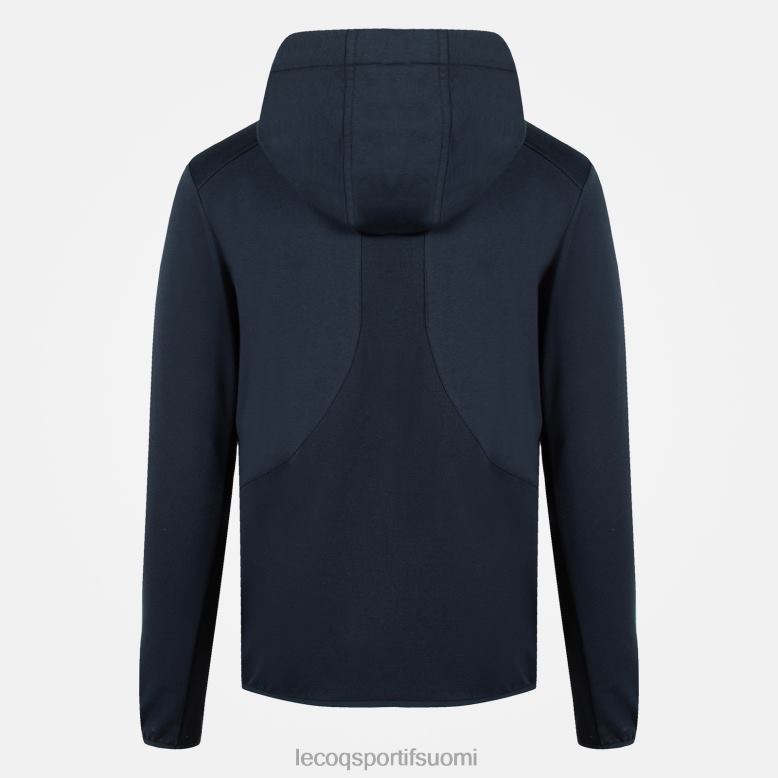 Le Coq Sportif hupullinen villapaita sinisellä vetoketjulla miehet 86V2R490 vaatetus