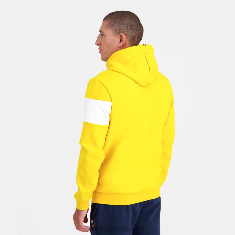 Le Coq Sportif keltainen huppari miehet 86V2R438 vaatetus