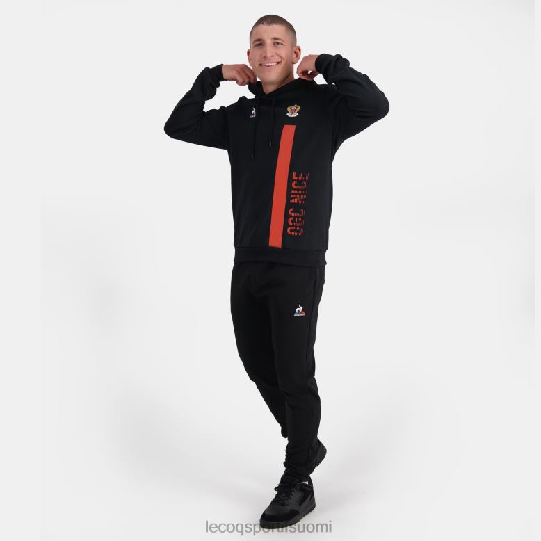 Le Coq Sportif musta huppari miehet 86V2R15 vaatetus