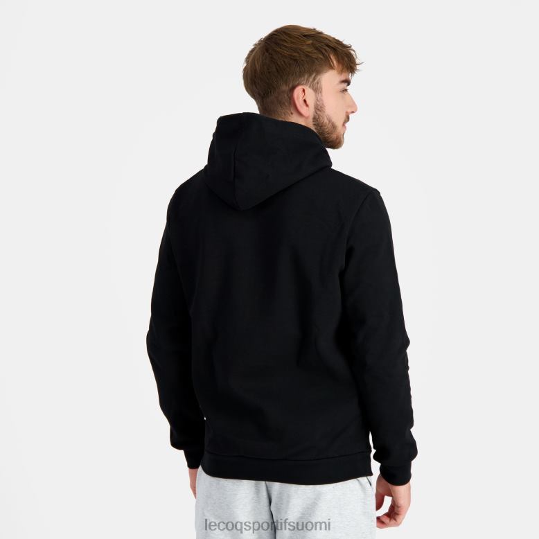 Le Coq Sportif musta huppari miehet 86V2R41 vaatetus