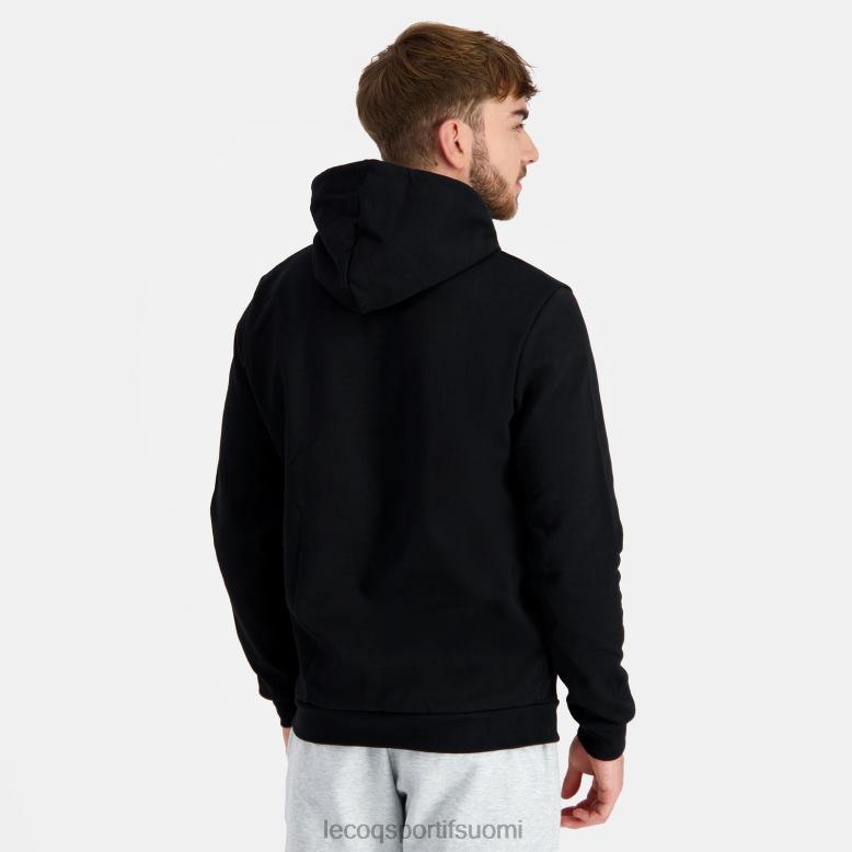 Le Coq Sportif musta huppari miehet 86V2R43 vaatetus