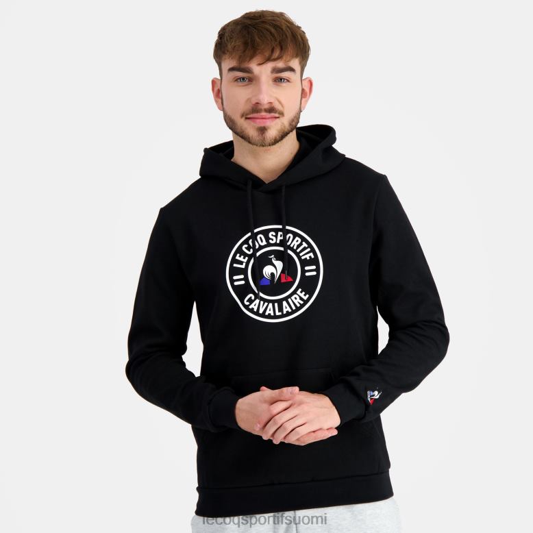 Le Coq Sportif musta huppari miehet 86V2R45 vaatetus