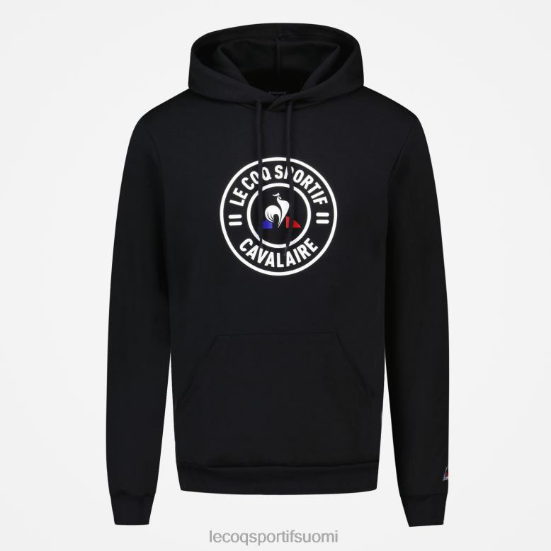 Le Coq Sportif musta huppari miehet 86V2R45 vaatetus