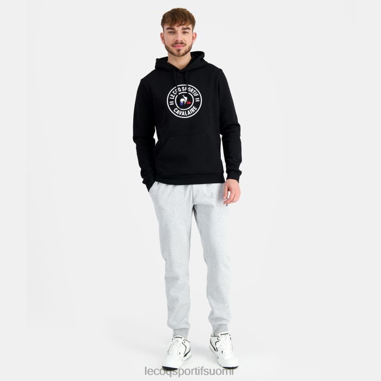 Le Coq Sportif musta huppari miehet 86V2R45 vaatetus