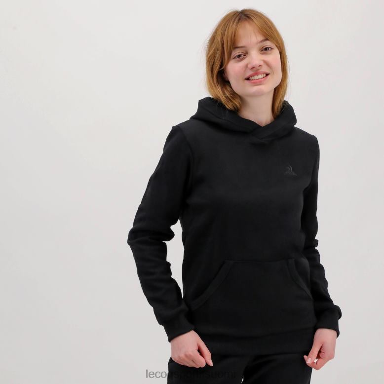 Le Coq Sportif musta huppari miehet 86V2R493 vaatetus