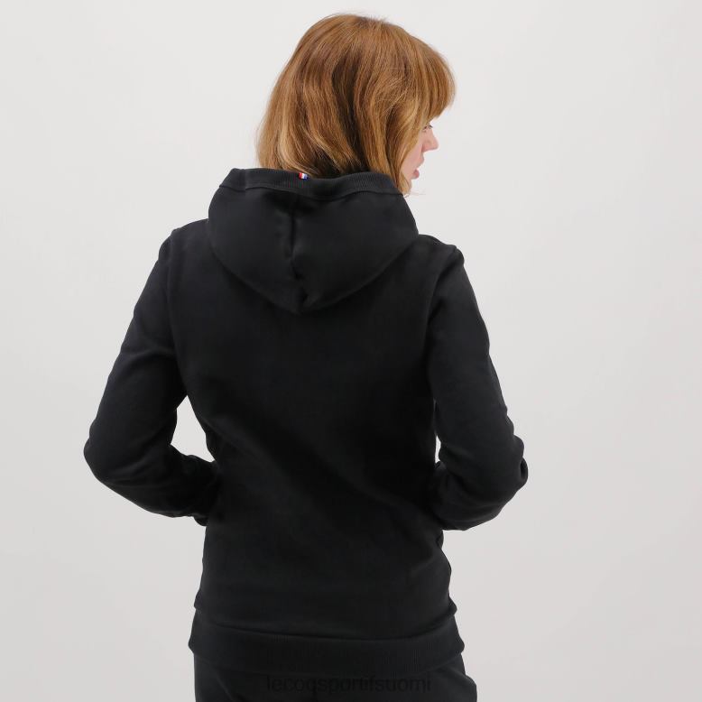 Le Coq Sportif musta huppari miehet 86V2R493 vaatetus