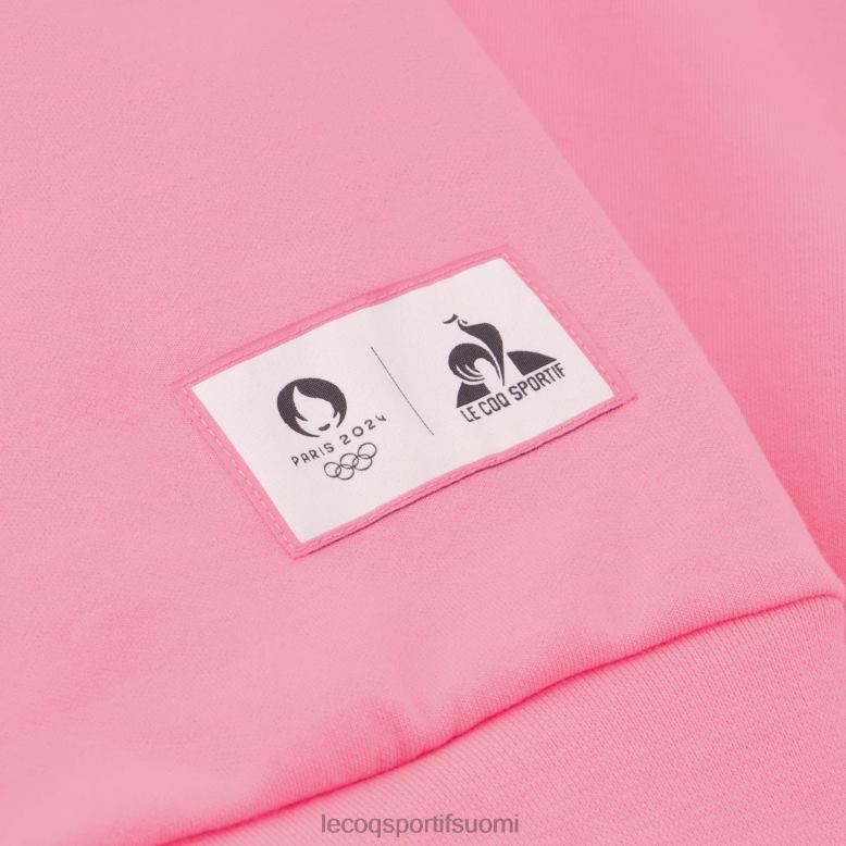 Le Coq Sportif pinkki huppari miehet 86V2R30 vaatetus
