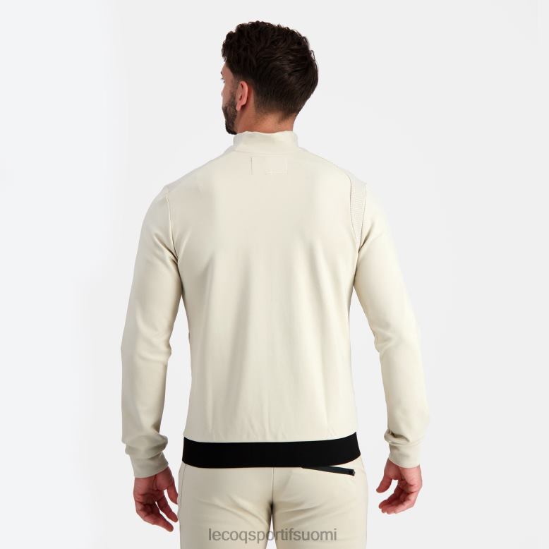 Le Coq Sportif ruskea vetoketjullinen collegepaita miehet 86V2R8 vaatetus