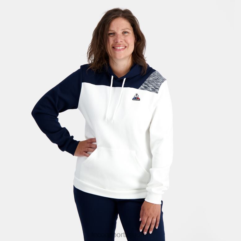 Le Coq Sportif valkoinen huppari miehet 86V2R20 vaatetus