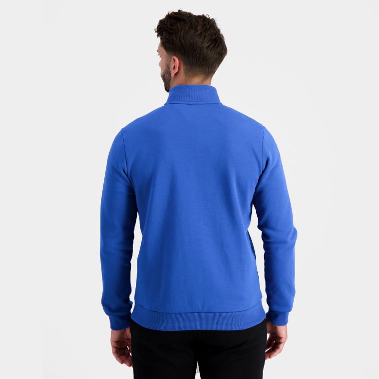 Le Coq Sportif vetoketjullinen collegepaita sininen miehet 86V2R12 vaatetus