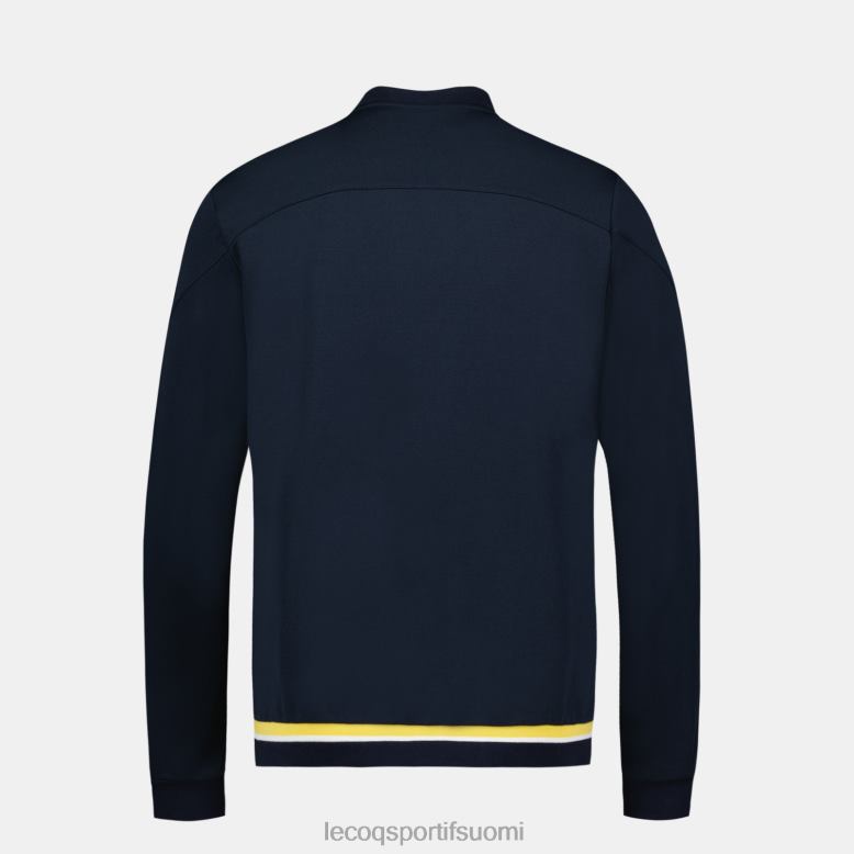 Le Coq Sportif vetoketjullinen collegepaita sininen miehet 86V2R19 vaatetus