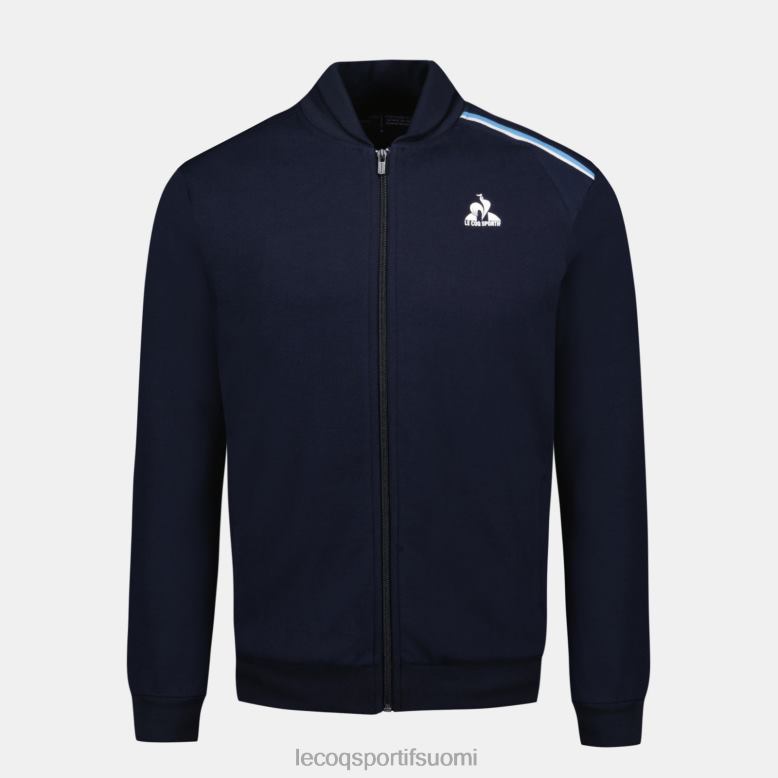 Le Coq Sportif vetoketjullinen collegepaita sininen miehet 86V2R34 vaatetus