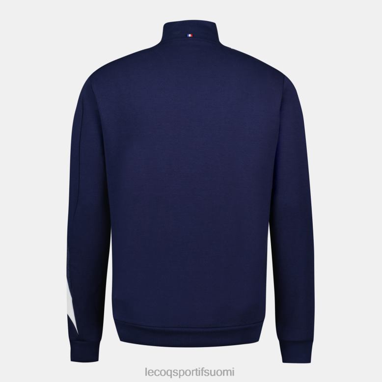 Le Coq Sportif vetoketjullinen collegepaita sininen miehet 86V2R445 vaatetus