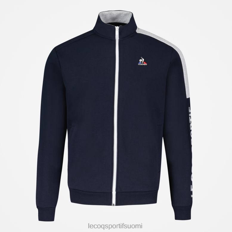 Le Coq Sportif vetoketjullinen collegepaita sininen miehet 86V2R459 vaatetus