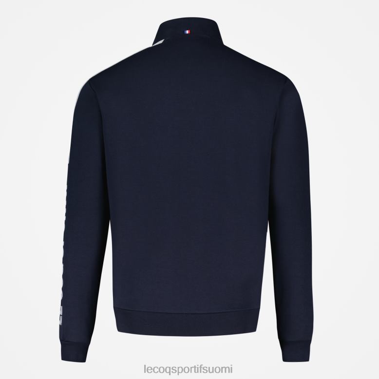 Le Coq Sportif vetoketjullinen collegepaita sininen miehet 86V2R459 vaatetus