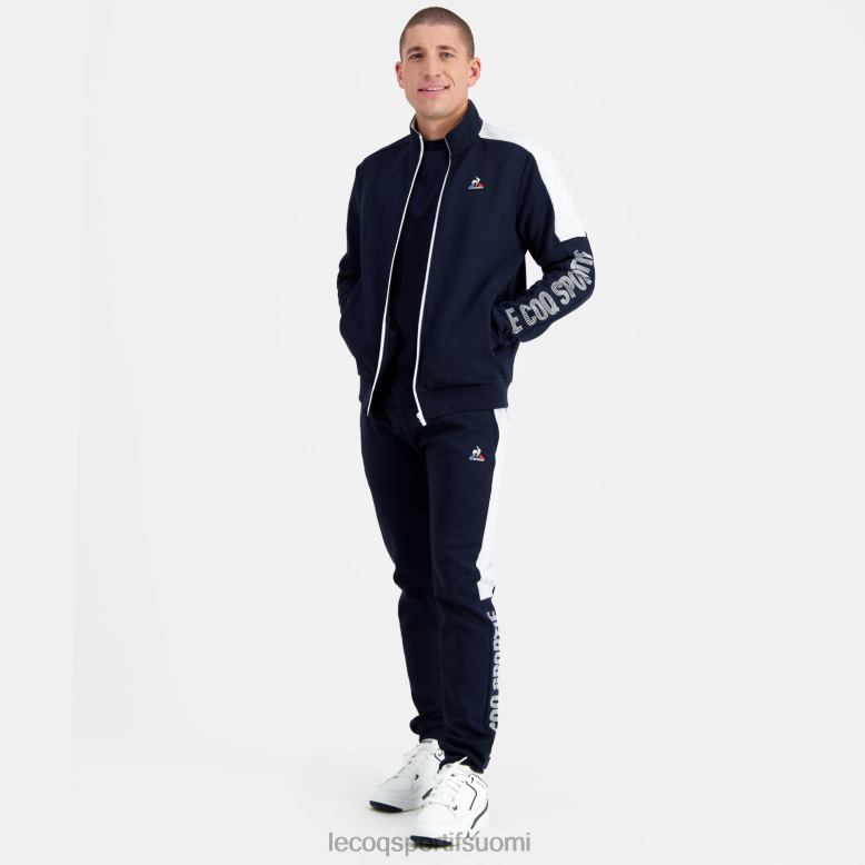 Le Coq Sportif vetoketjullinen collegepaita sininen miehet 86V2R459 vaatetus