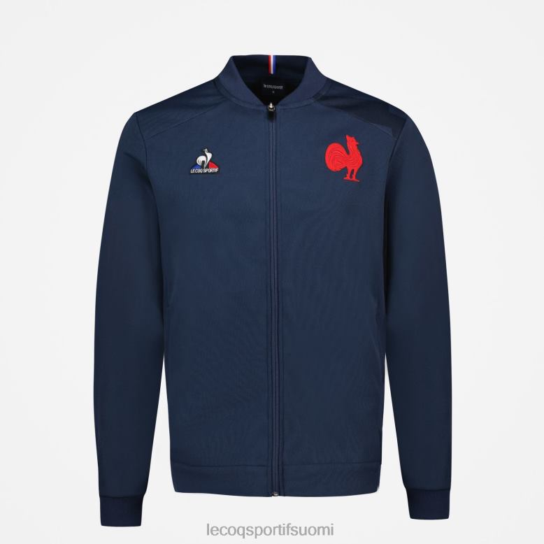 Le Coq Sportif vetoketjullinen collegepaita sininen miehet 86V2R474 vaatetus