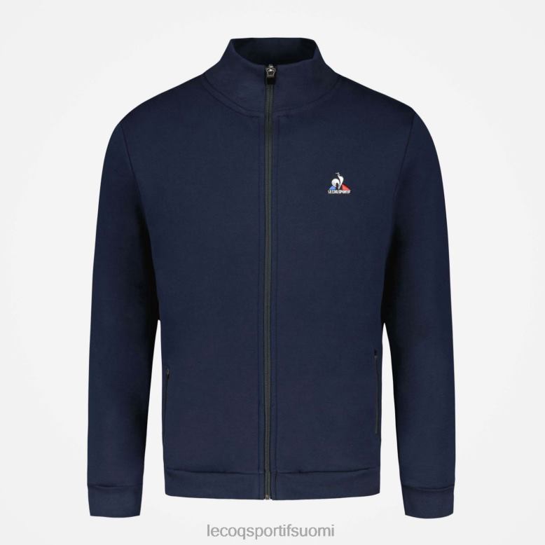 Le Coq Sportif vetoketjullinen collegepaita sininen miehet 86V2R50 vaatetus