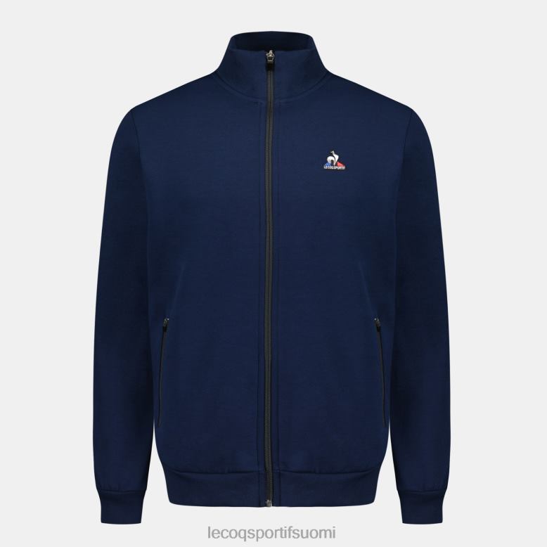 Le Coq Sportif vetoketjullinen collegepaita sininen miehet 86V2R52 vaatetus